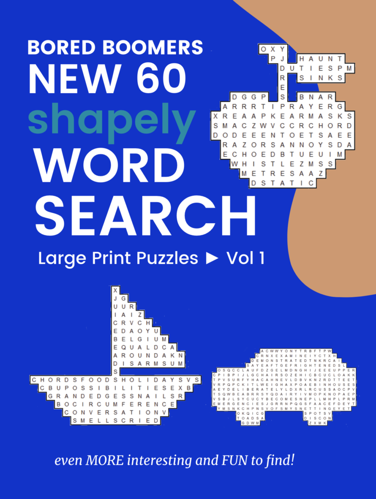 60 Shapely Word Search Vol 1
