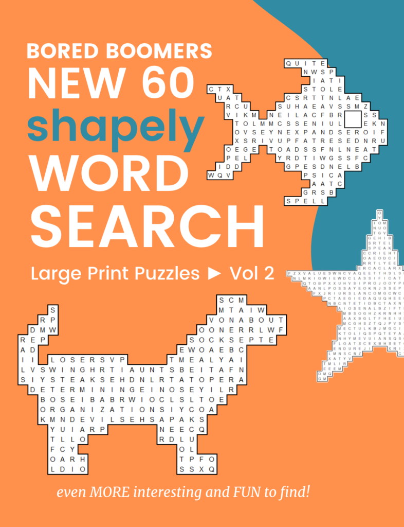 60 Shapely Word Search Vol 2
