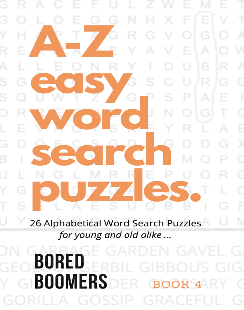 A-Z Easy Word Search Puzzles Vol 4