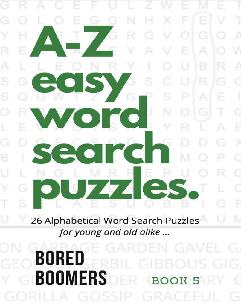 A-Z Easy Word Search Puzzles Vol 5